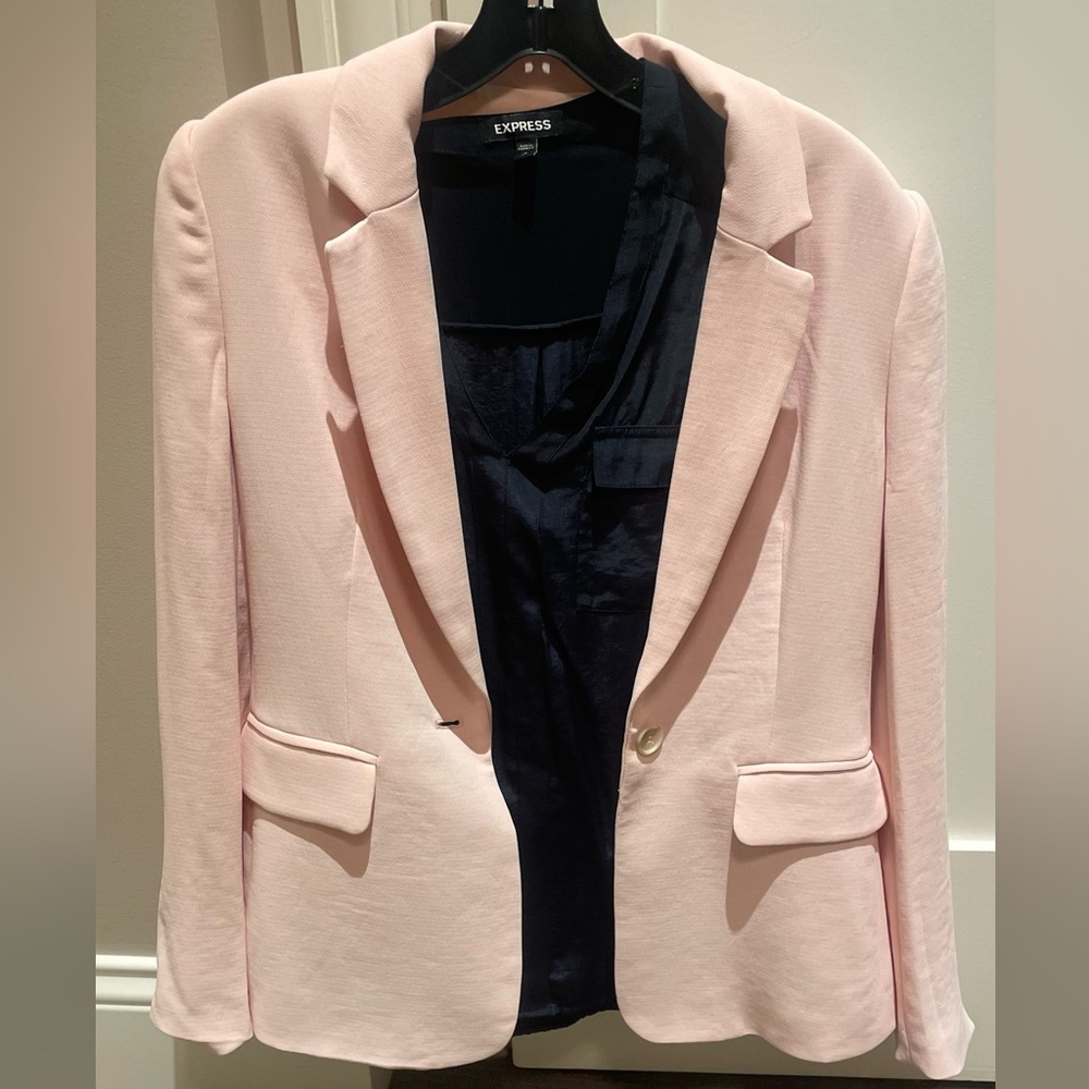Express Light Pink Women's Blazer